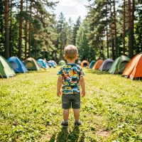 Купить готовый сайт Детский лагерь в Екатеринбурге - посмотреть и заказать, недорогой шаблон сайта, цена 